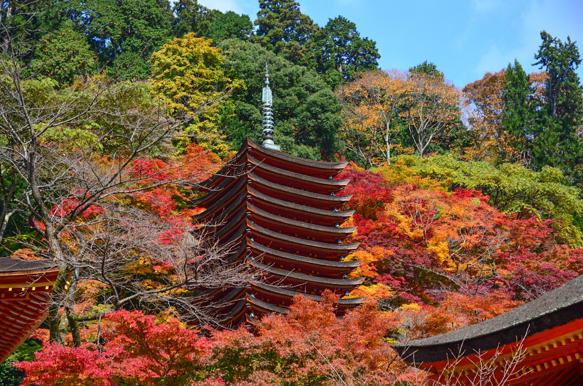 談山神社のシンボル「十三重塔」とは
