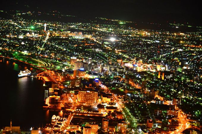 まずは定番の函館山夜景を楽しもう