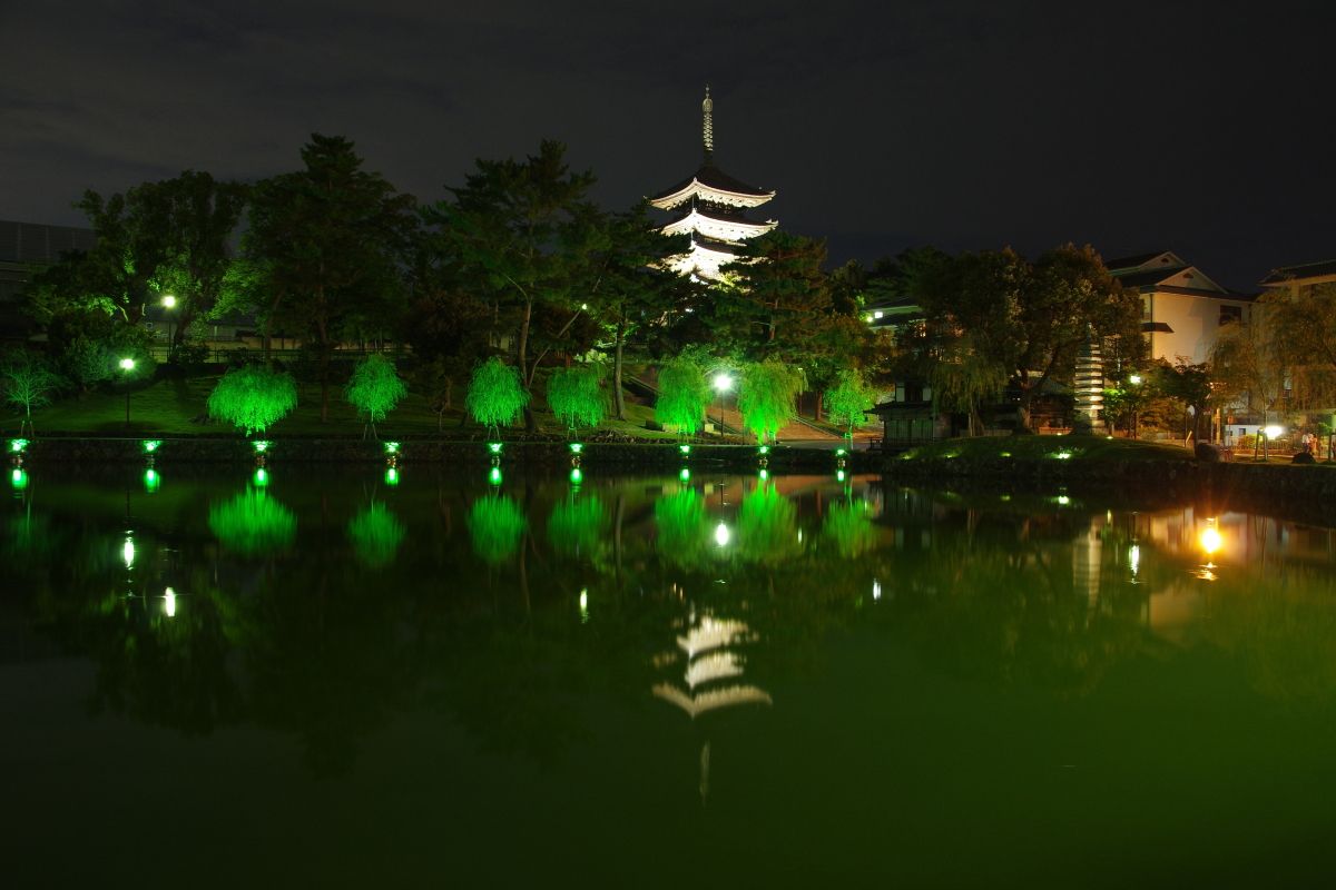 夏の奈良の夜を彩る ライトアッププロムナード なら で古都の夜を満喫 奈良県 Lineトラベルjp 旅行ガイド