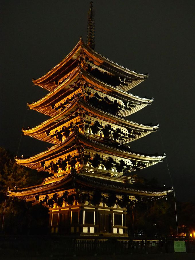 夏の奈良の夜を彩る ライトアッププロムナード なら で古都の夜を満喫 奈良県 Lineトラベルjp 旅行ガイド