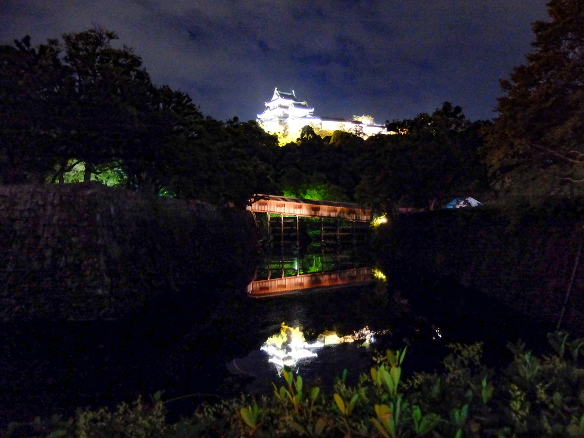 和歌山城天守閣からの夜景を楽しもう