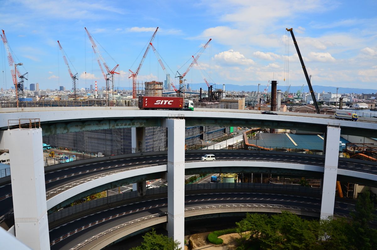 大阪市 大正区の 巨大橋 を 徒歩 と 渡し船 で空中散歩 大阪府 Lineトラベルjp 旅行ガイド