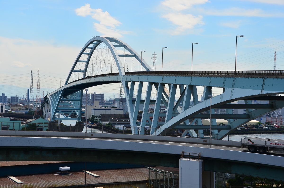 大阪市 大正区の 巨大橋 を 徒歩 と 渡し船 で空中散歩 大阪府 Lineトラベルjp 旅行ガイド