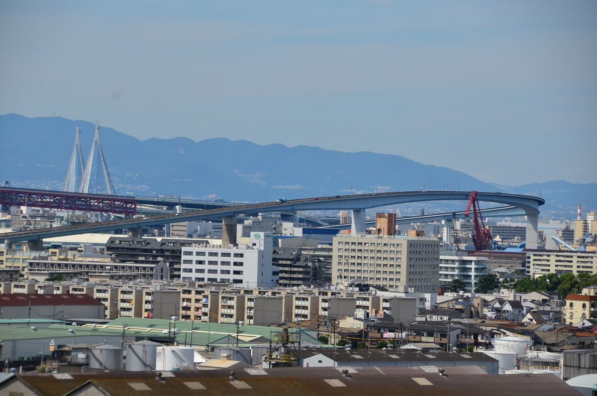 大阪市 大正区の 巨大橋 を 徒歩 と 渡し船 で空中散歩 大阪府 Lineトラベルjp 旅行ガイド