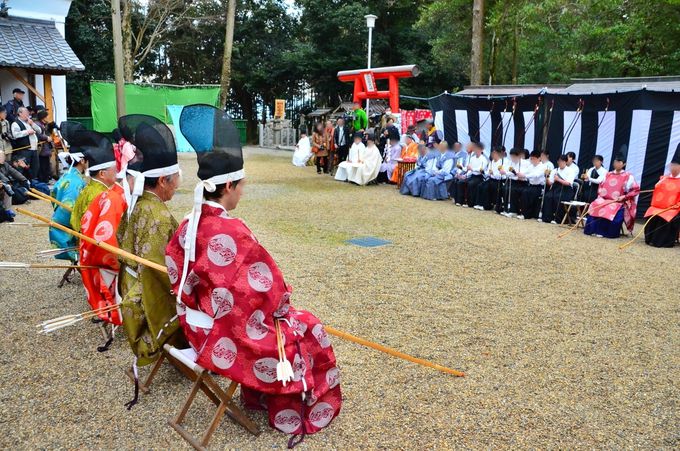 戦艦大和ゆかりの奈良 大和神社 お弓始め祭 で1年の無病息災を祈願 奈良県 Lineトラベルjp 旅行ガイド