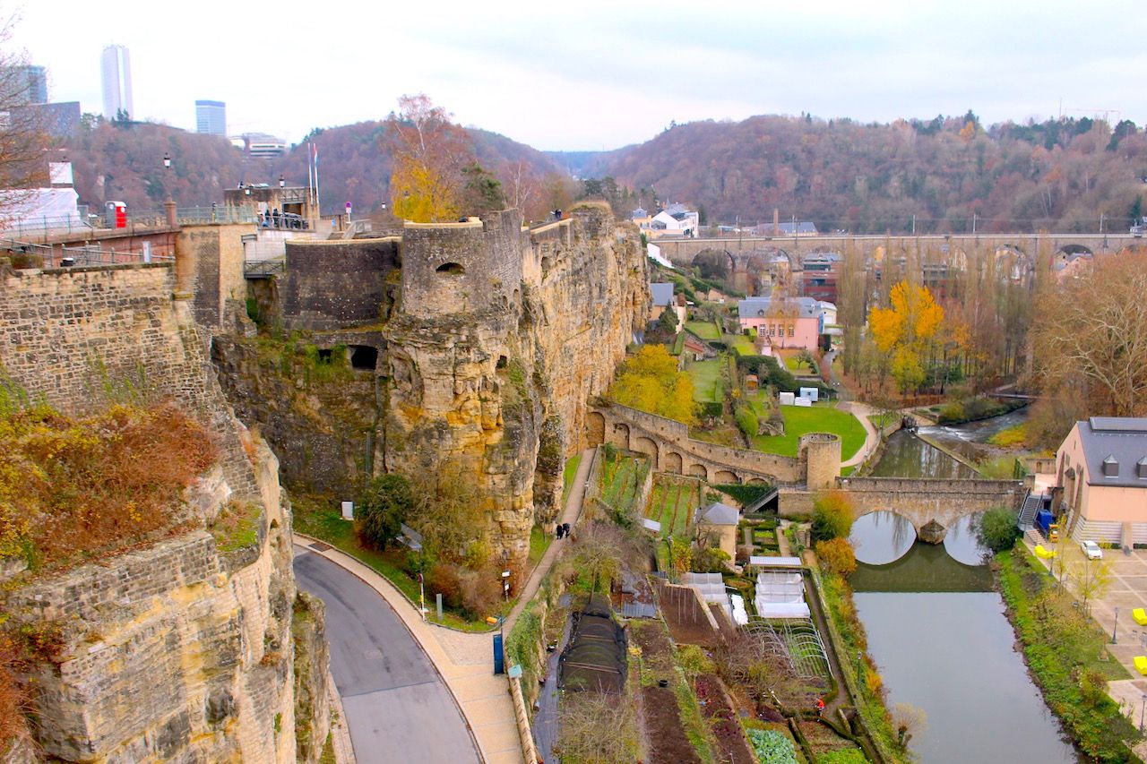 オンラインショッピング 風景写真 世界文化遺産ルクセンブルク旧市街