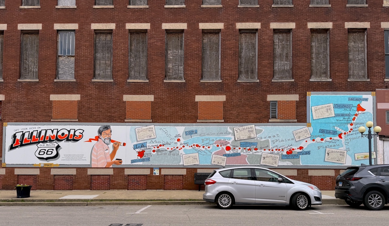 ���[�g66�̃E�H�[���A�[�g���y�����|���e�B�A�b�N