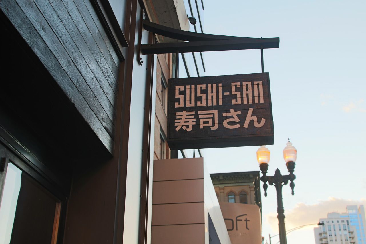 5.日本食が恋しくなったら。アメリカ流寿司店SUSHI-SAN