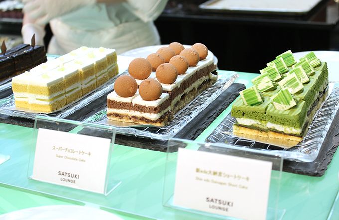 1ピース1500円のケーキも ニューオータニ大阪 抹茶とチョコのおもてなし 大阪府 Lineトラベルjp 旅行ガイド