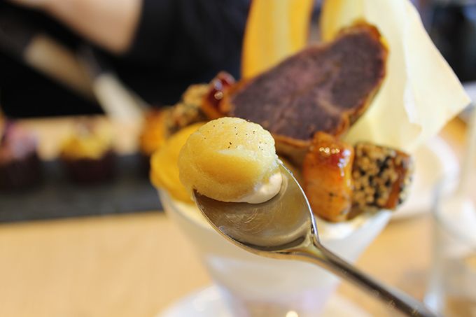 美味しい芋スイーツが食べたい！芋豚ランチも 大阪・高級芋菓子 しみず