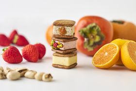 ���ځI�a�̎R�̃o�^�[�T���h���X�ɓ~����̐V��t���[�o�[���o��̋L���T���l�C��