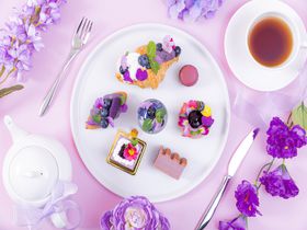 ホテル京阪 京橋 グランデ「Violet Flower Afternoon Tea」を開催のサムネイル