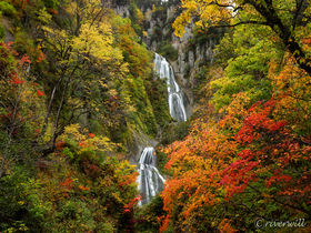復活！北海道天人峡の名瀑「羽衣の滝」はやっぱり美しかった