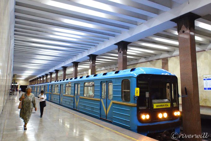 解禁 ウズベキスタン タシュケント地下鉄の華麗なる美の世界 ウズベキスタン Lineトラベルjp 旅行ガイド