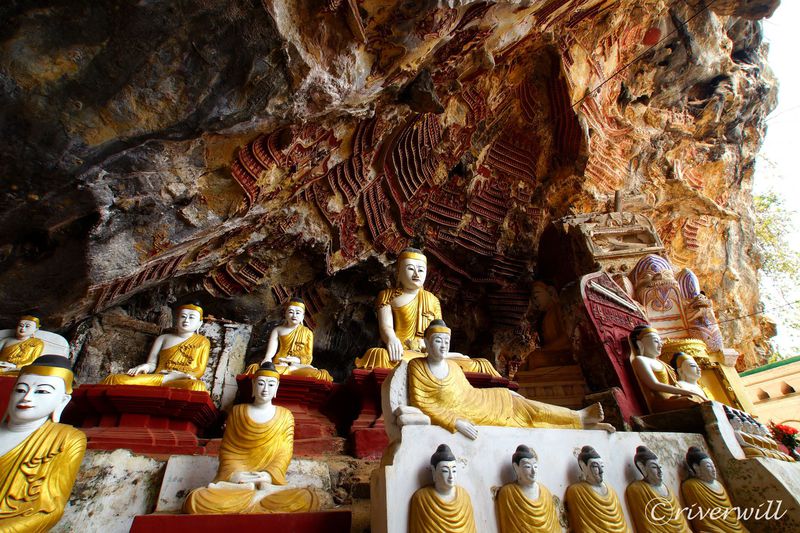 ベールを脱いだミャンマーの秘境パアン！洞窟寺院の聖地を行く