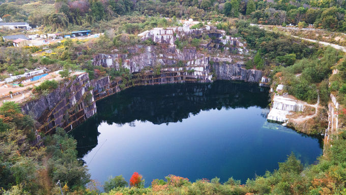 地図にない湖 に古代要塞 茨城の新絶景 石切山脈 茨城県 トラベルjp 旅行ガイド