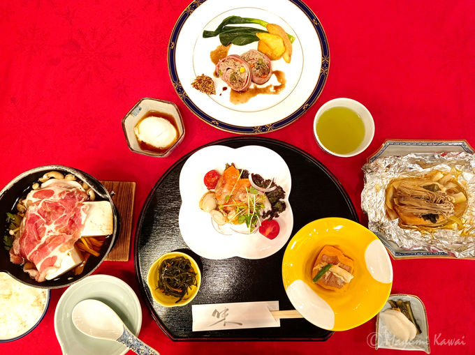 新潟県産の食材にこだわった彩り豊かな創作料理に舌鼓！
