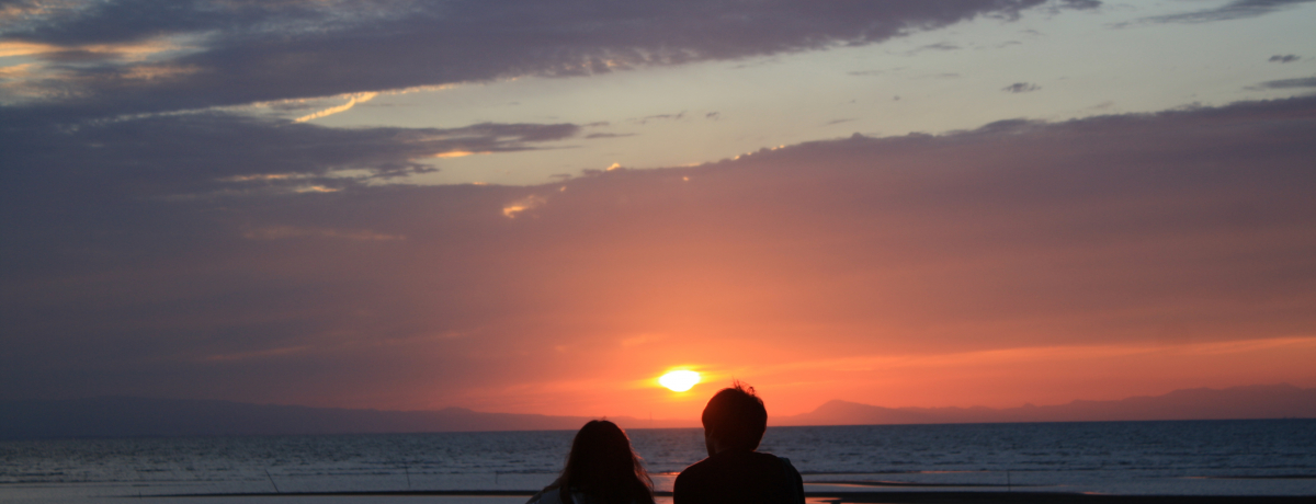 �������Ƃ炷�������[���I�啪�̐^�ʊC�݂֗[�i�����ɍs����