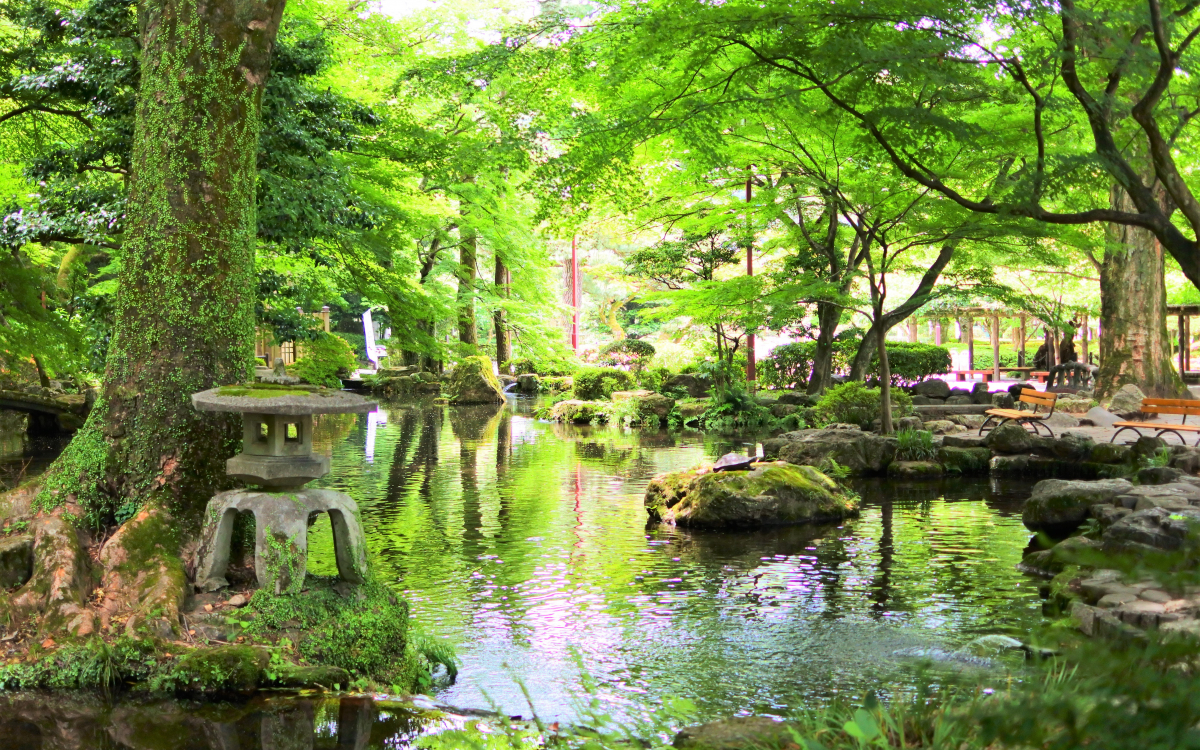 歴史マニア必訪！自然豊かな織田信長公の居館跡「岐阜公園」 | 岐阜県