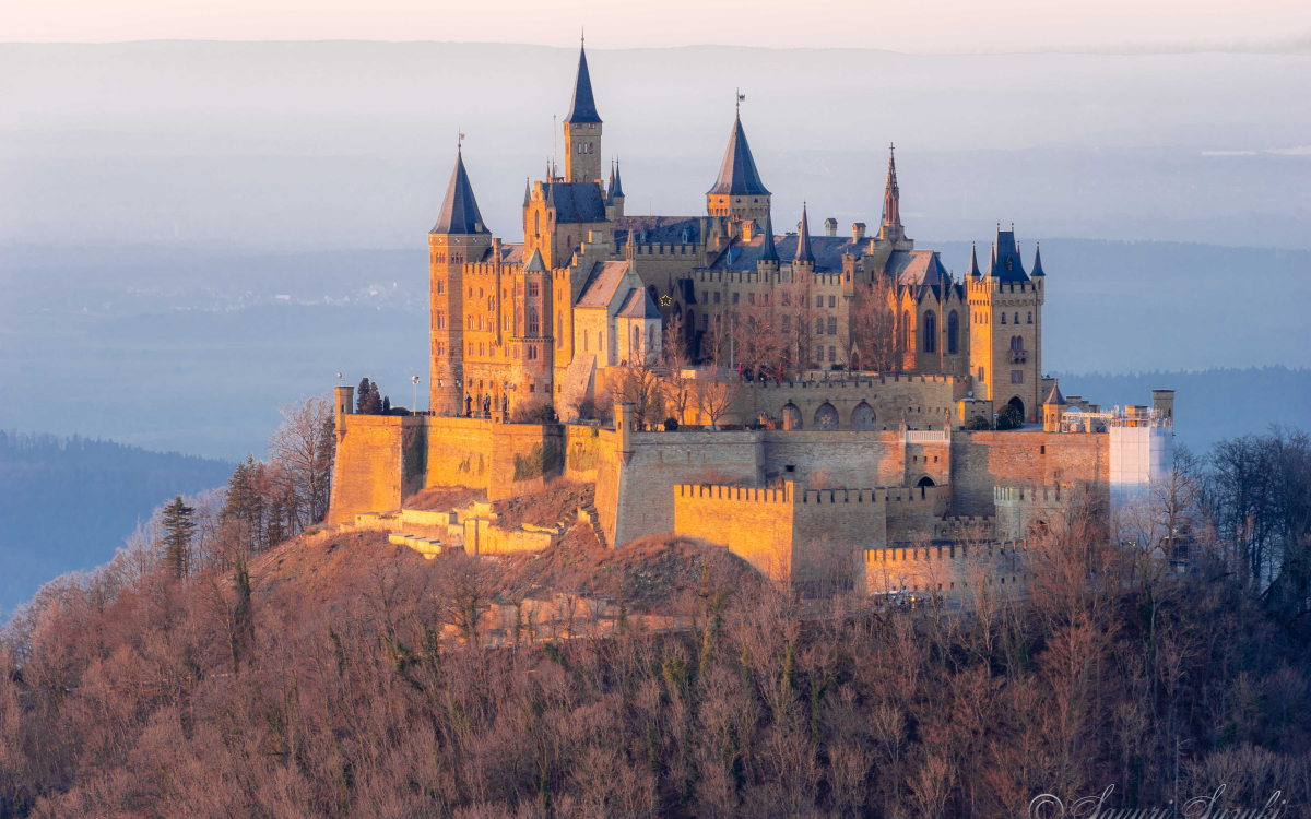 未展示品/激レア★ダンバリーミント/ホーエンツォレルン城 ドイツ 天空の城★ 希少 ダンバリーミント ホーエンツォレルン城 Danbury Mint ドイツ