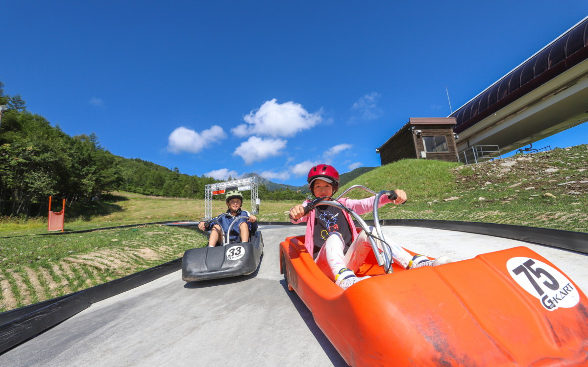 山梨・サンメドウズ清里で日本初上陸「G-KART」を体験｜ハピスノ応援団