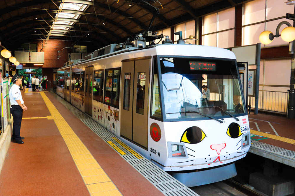 ぜんぶ猫まみれ！東急世田谷線「幸福の招き猫電車」期間限定デビュー