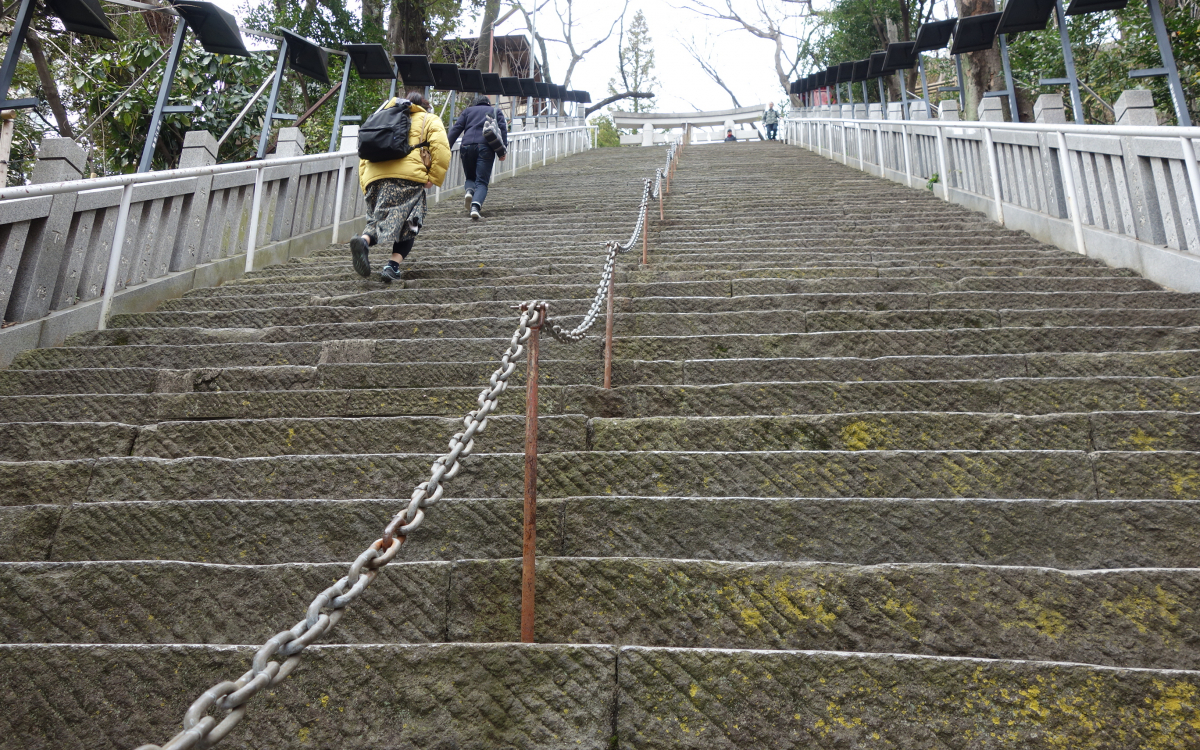 傾斜40度86段!!出世の階段を登ってお参りしたい「愛宕神社」 | 東京都