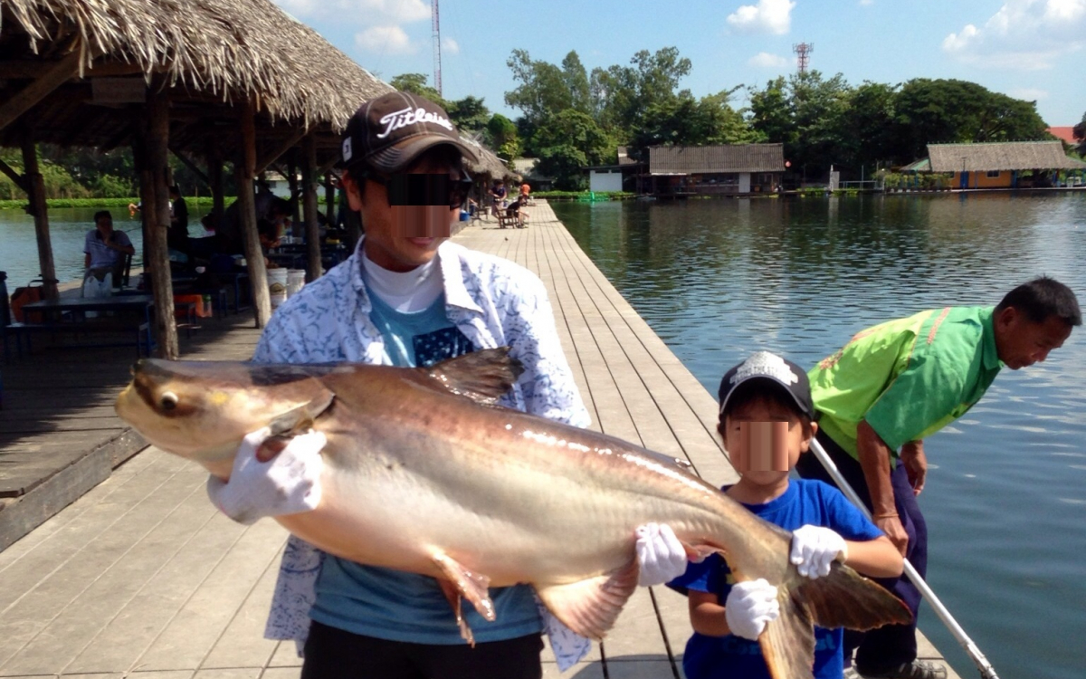 釣り好き必訪！バンコク近郊で50kg級巨大ナマズを釣ろう | タイ