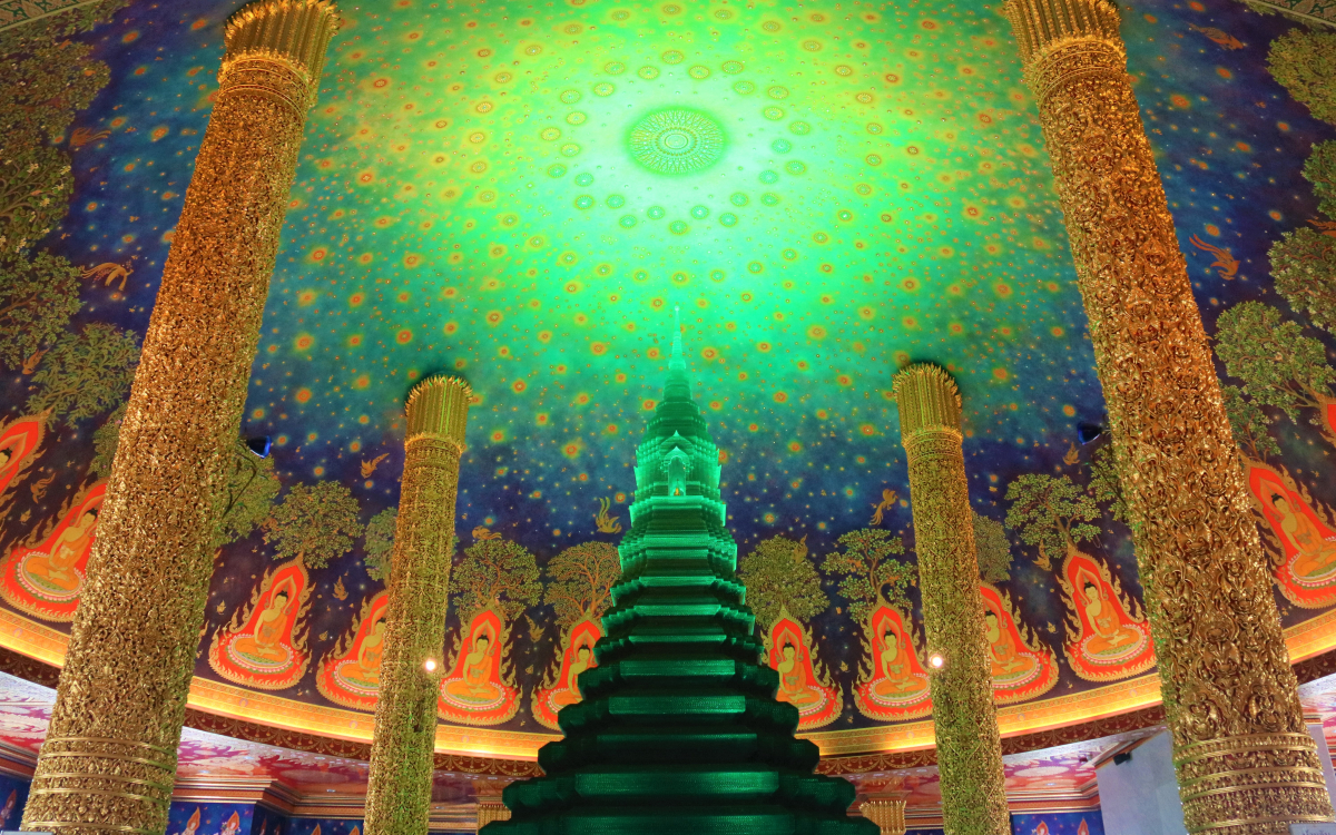 タイのバンクラン寺院で製作されたルアンプーゲエン（Luang Pu Ngern） DTC