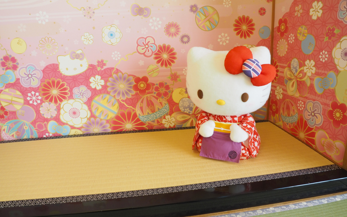 世界初のハローキティ和室はここだけ！岡山・湯郷温泉「美春閣