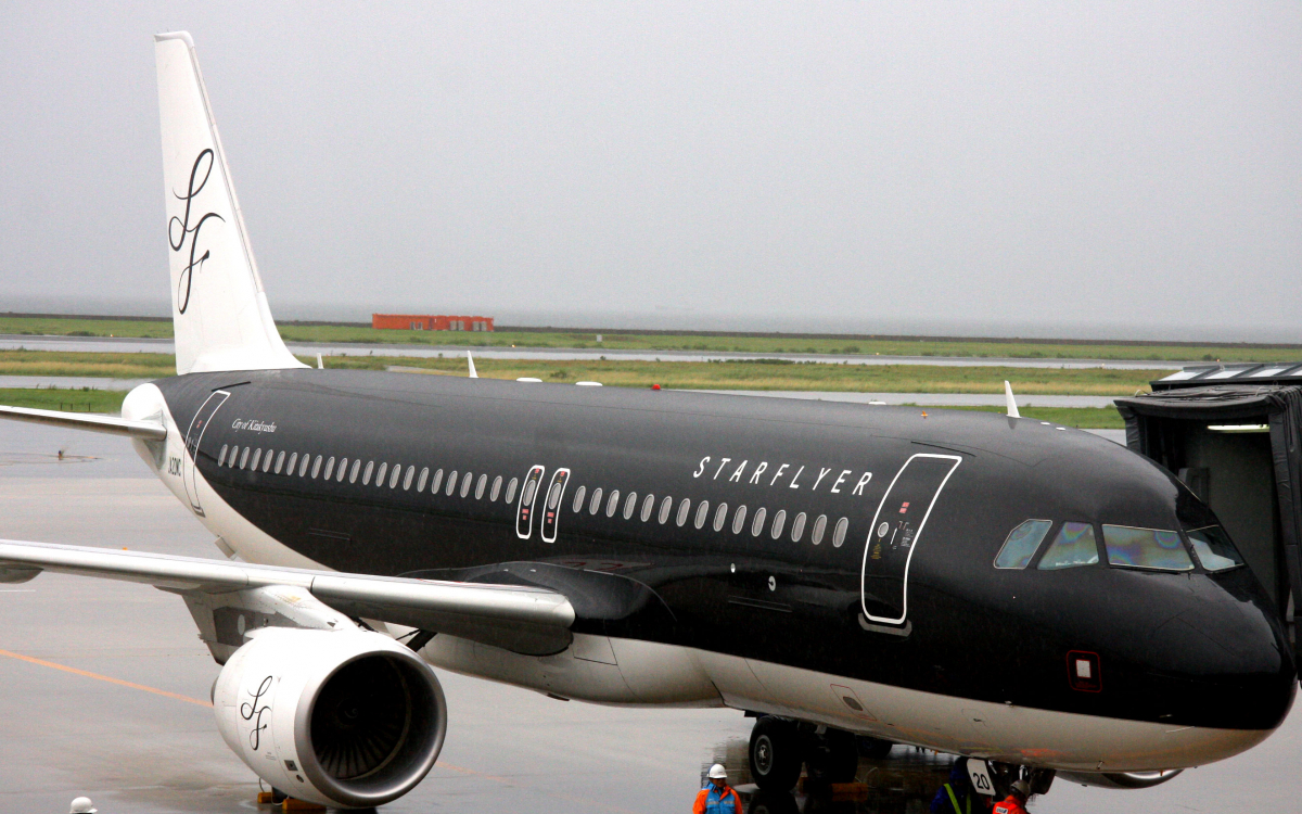 lcc 黒い飛行機