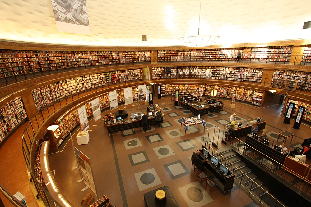 話題の『図書館戦争』ロケ地のモデルはストックホルムにあり