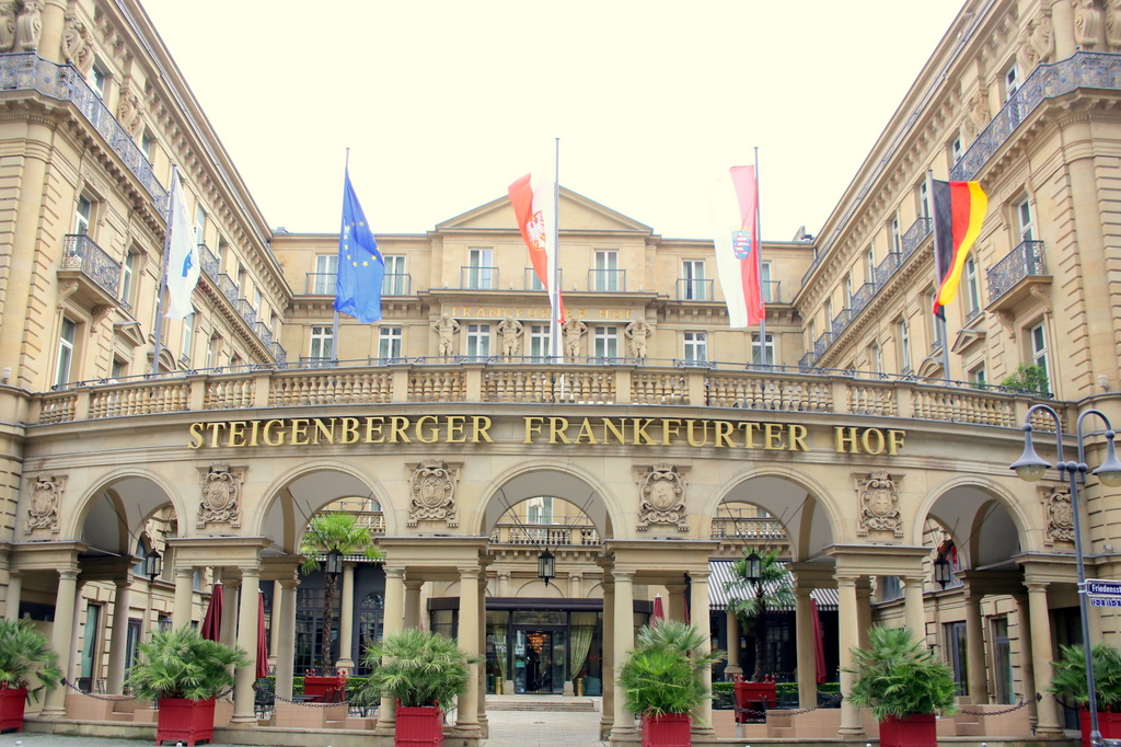 フランクフルトの老舗ホテル「シュタイゲンベルガーフランクフルター