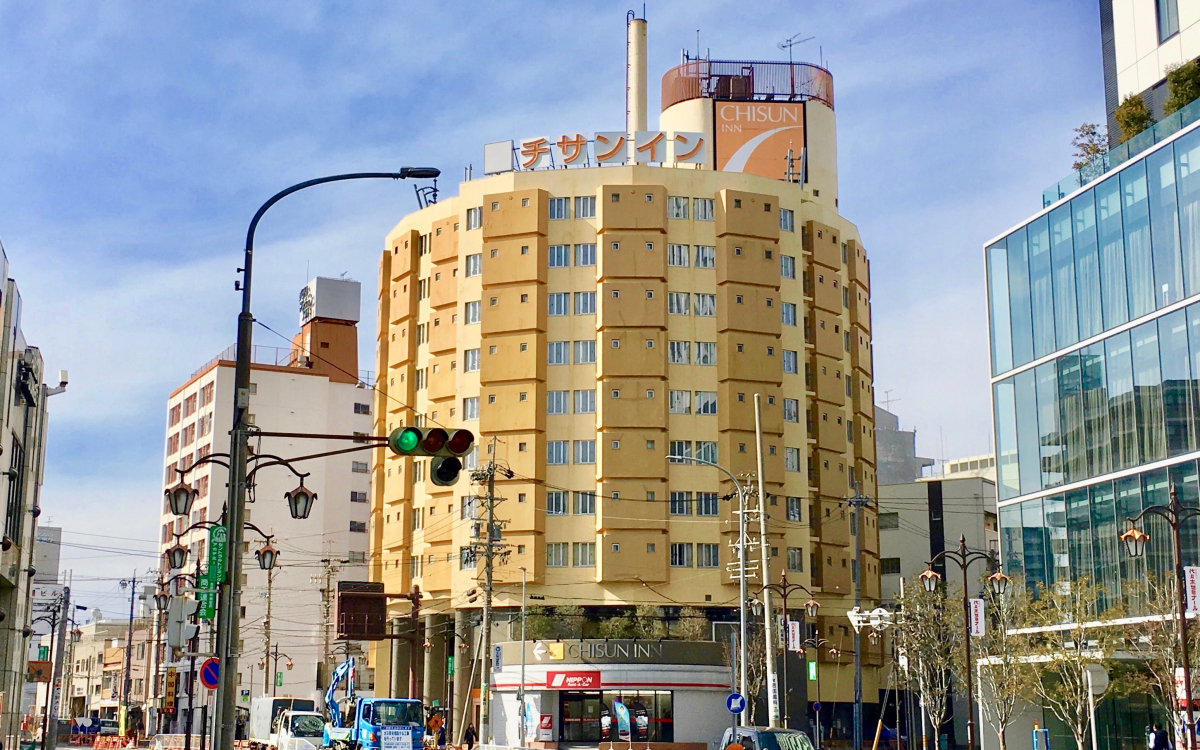 建築好きにはたまらない円形ホテル！「チサン イン 名古屋」 | 愛知県