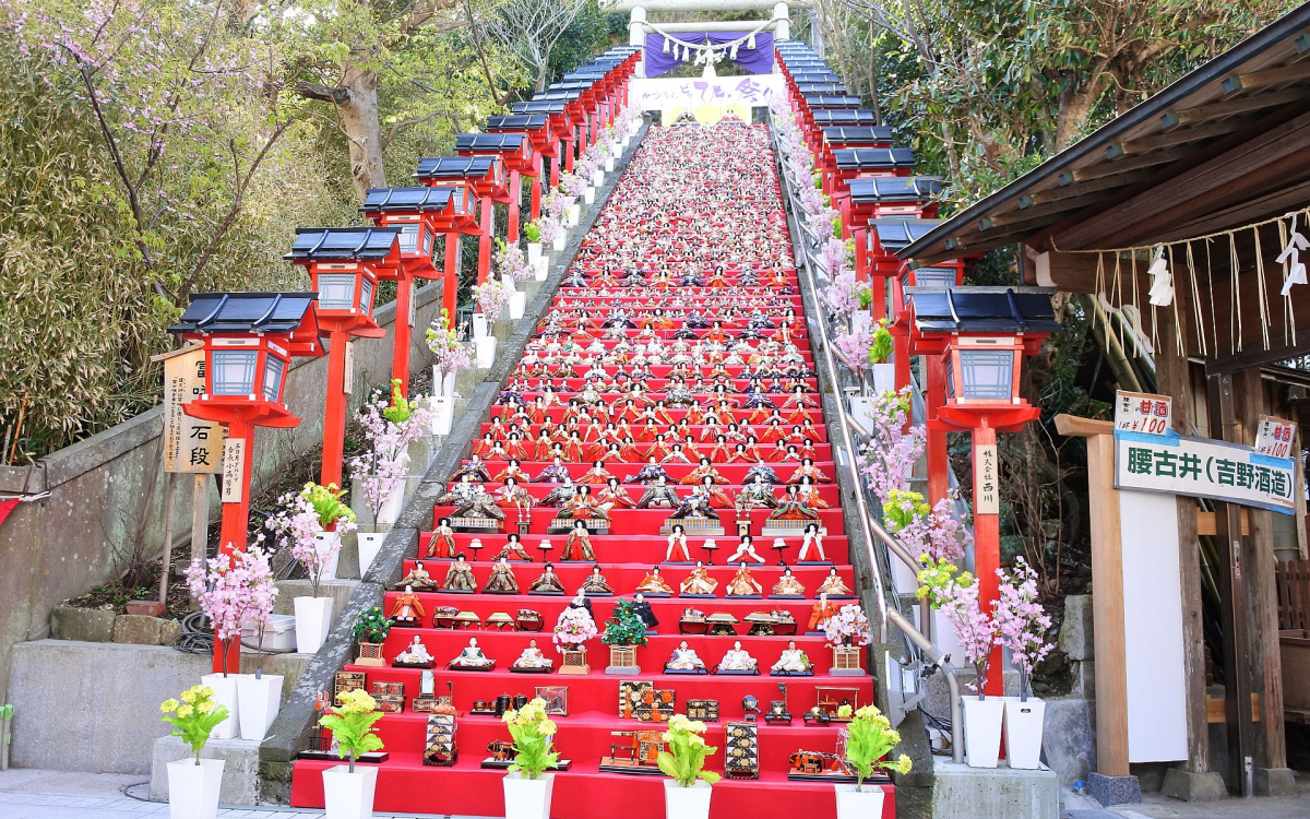 大ひな壇が壮観!早春を彩る千葉「かつうらビッグひな祭り」 | 千葉県 大ひな壇が壮観!早春を彩る千葉「かつうらビッグひな祭り」 | 千葉県
