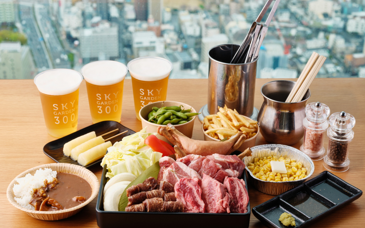 地上300mで楽しむBBQイベント「ハルカスでソラメシ 食べるで↑BBQ」開催 | 大阪府 | トラベルjp 旅行ガイドのサムネイル画像