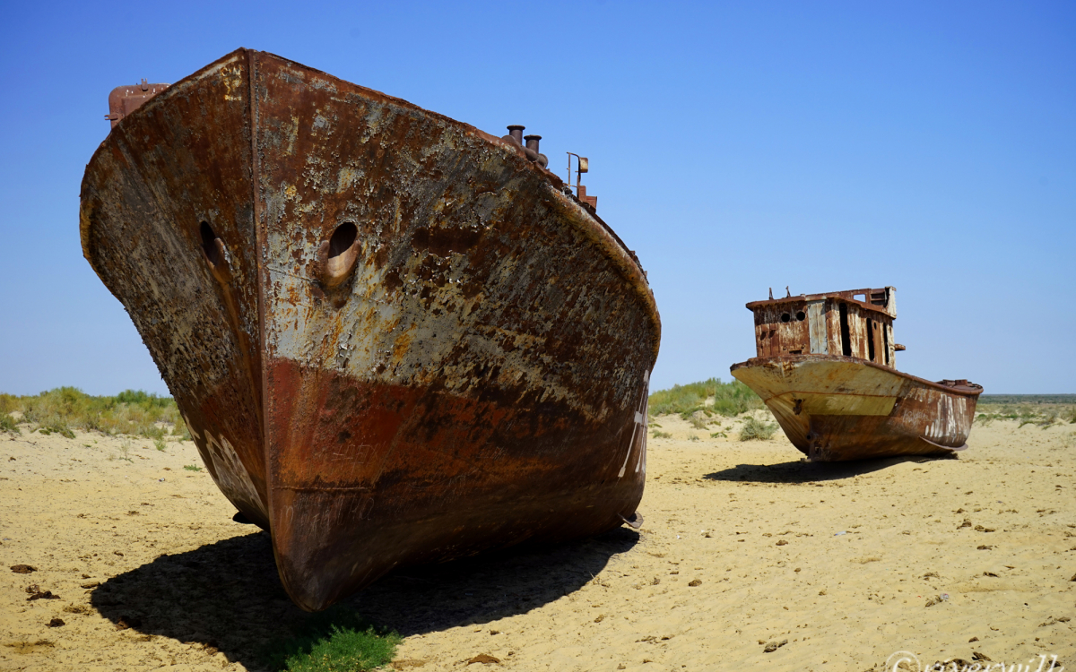 砂漠に「船の墓場」！ウズベキスタンで見る20世紀最大の環境破壊