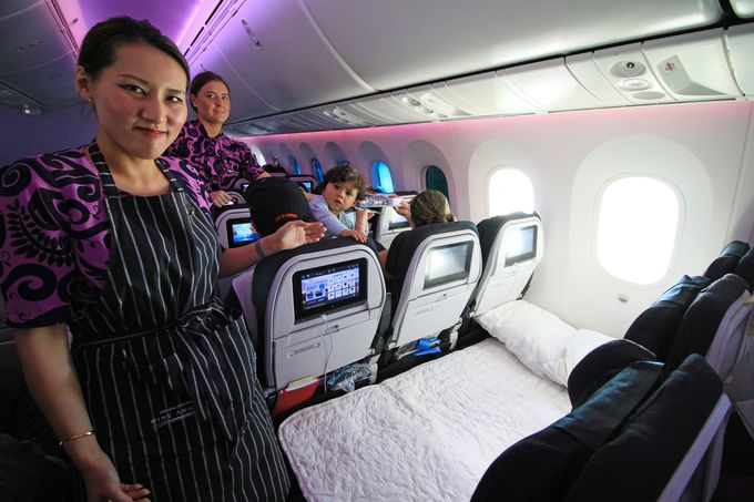 ニュージーランド航空はビジネスクラスや機内食など 世界で高評価 横に寝られるエコノミーも快適 ニュージーランド Lineトラベルjp 旅行ガイド