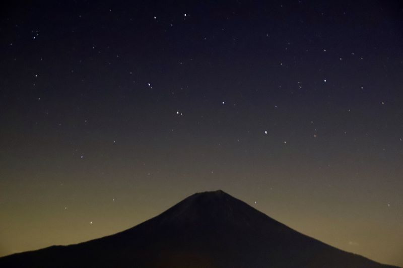 1日目夕方：田貫湖で眺める悠久の姿・富士山