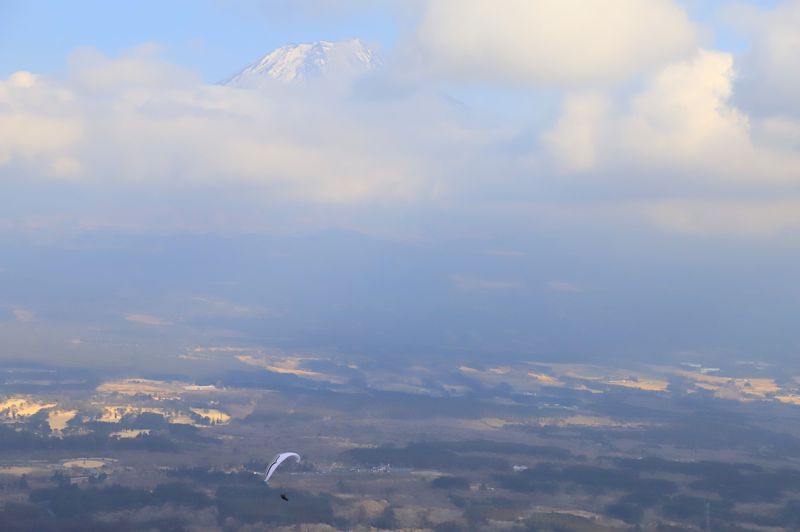 2日目午前：空から富士山のふもとへジャンプ！