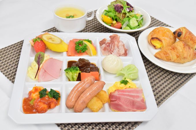 こだわりの朝食を食べられる「神戸トアロード ホテル山楽」