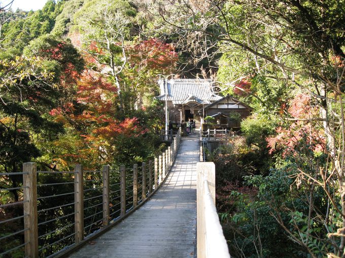 1日目午後：沢山不動堂・かじか橋（南房総市）