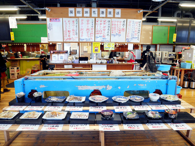 1日目ランチ：漁協直営食堂ばんや本館（鋸南町）