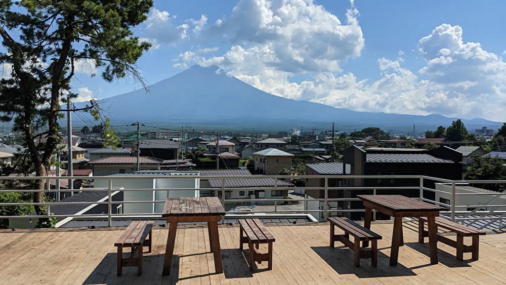 1．富士山一望の展望台も！